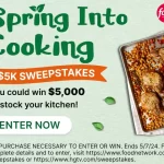 Food Network Spring Into Cooking $5K Sweepstakes