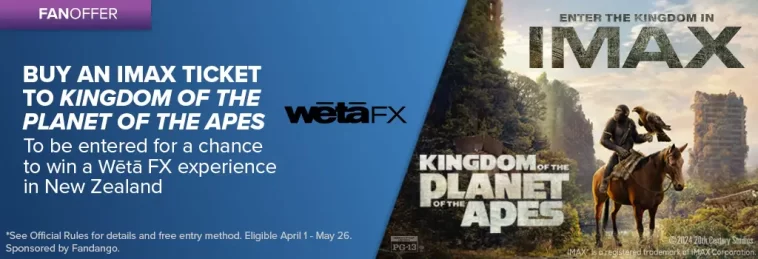 Fandango Trip to New Zealand Sweepstakes