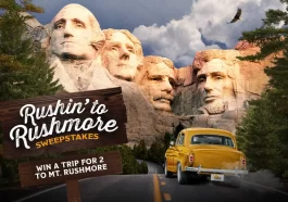 INSP.com Rushin to Rushmore Sweepstakes