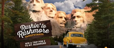 INSP.com Rushin to Rushmore Sweepstakes
