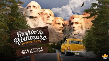 INSP.com Rushin to Rushmore Sweepstakes