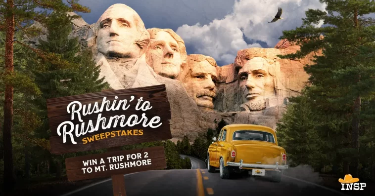 INSP.com Rushin to Rushmore Sweepstakes