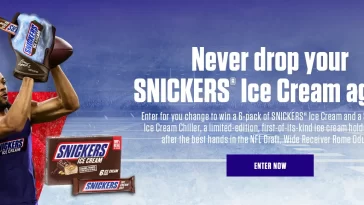 SNICKERS Ice Cream Chiller Sweepstakes