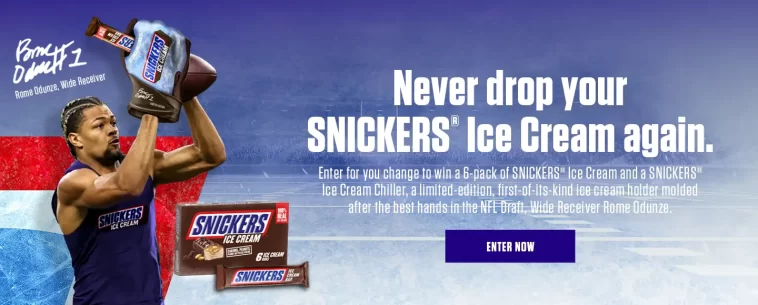 SNICKERS Ice Cream Chiller Sweepstakes