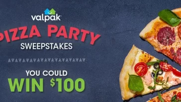 Valpak Pizza Party Sweepstakes