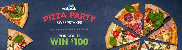 Valpak Pizza Party Sweepstakes