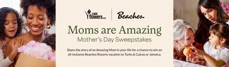 1-800-Flowers.com Mother's Day Sweepstakes