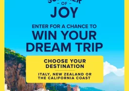 Cupcake Vineyards Summer of Joy Sweepstakes