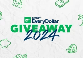 Dave Ramsey Every Dollar Giveaway