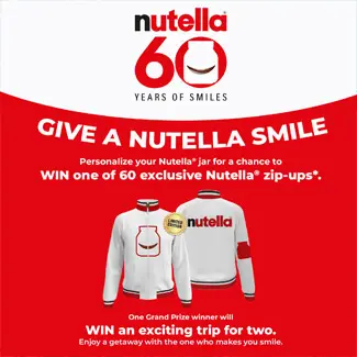 Give A Nutella Smile Sweepstakes
