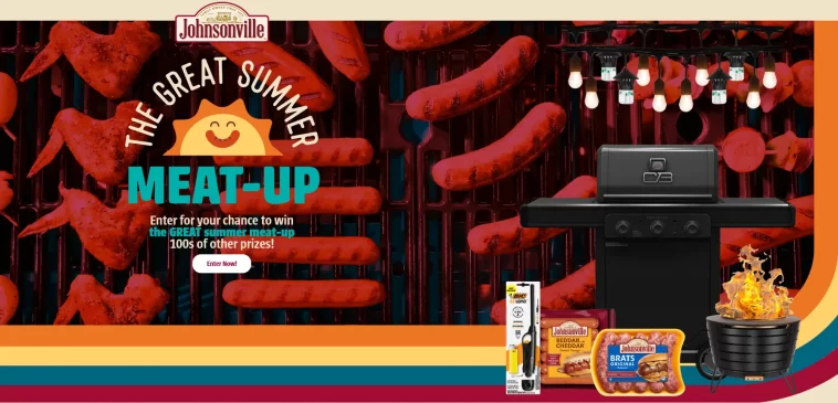Johnsonville Sausage The Great Summer Meatup Sweepstakes & Instant Win Game