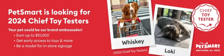 PetSmart Chief Toy Tester Contest