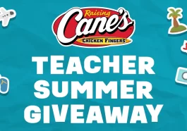 Raising Cane's Teacher Appreciation 2025 Sweepstakes