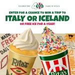 Rita's 40th Birthday Sweepstakes