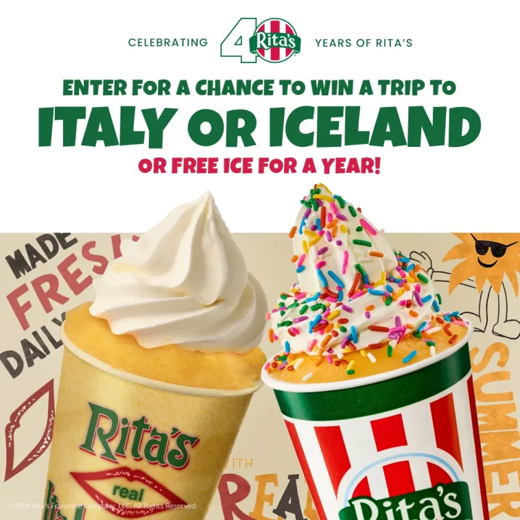 Rita's 40th Birthday Sweepstakes