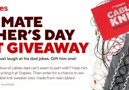 Staples Father's Day Sweepstakes