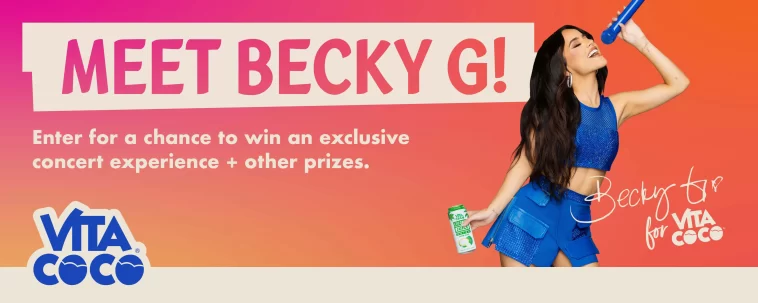 Vita Coco x Becky G Sweepstakes