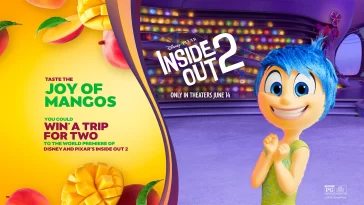 National Mango Board Disney and Pixar's Inside Out 2 Sweepstakes