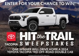 Bassmaster Toyota Tacoma Hit the Trail Sweepstakes