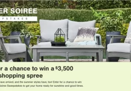 Ashley Furniture Summer Soiree Sweepstakes