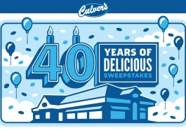 Culver's 40 Years of Delicious Sweepstakes