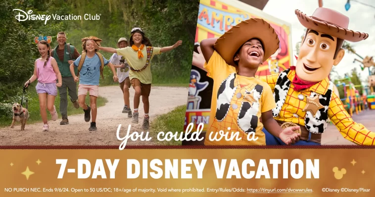 DVC Wilderness and Wonder Sweepstakes