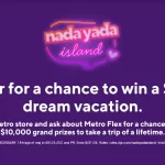 Metro by T-Mobile Nada Yada Island Sweepstakes