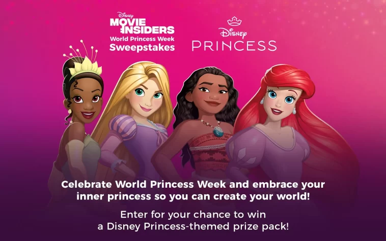 Disney Movie Insiders World Princess Week Sweepstakes