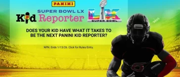 Panini Super Bowl Kid Reporter Sweepstakes