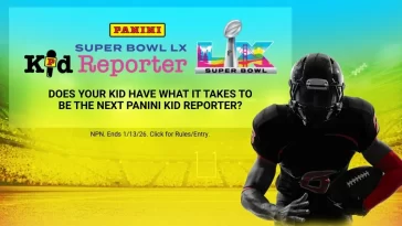 Panini Super Bowl Kid Reporter Sweepstakes