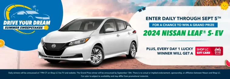 Shop LC Drive Your Dream Sweepstakes