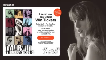 Sirius XM Taylor Swift Tickets Contest