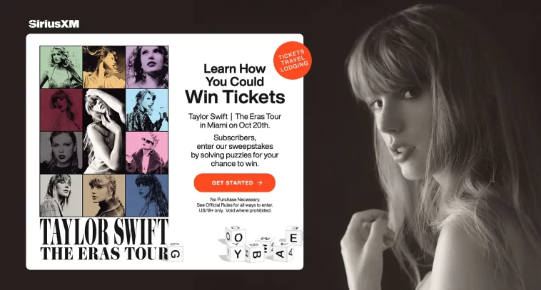 Sirius XM Taylor Swift Tickets Contest
