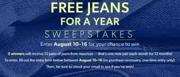 maurices Sweepstakes