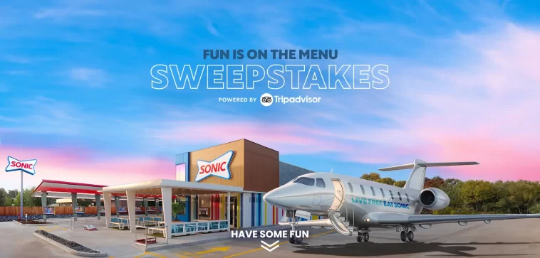 SONIC Fun Is On The Menu Sweepstakes