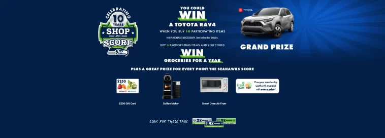 Albertsons Shop and Score Sweepstakes