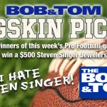 Bob and Tom Football Contest
