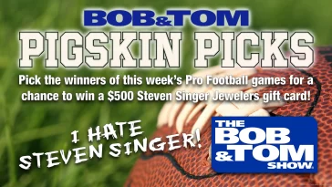 Bob and Tom Football Contest