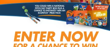 Chuckit National Fetch Day Sweepstakes