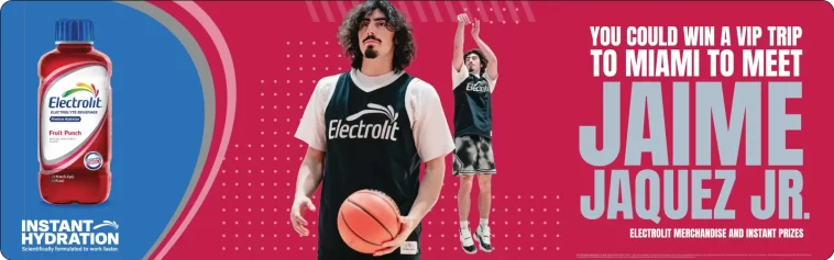 Electrolit Instant Hydration Instant Prizes Basketball Sweepstakes