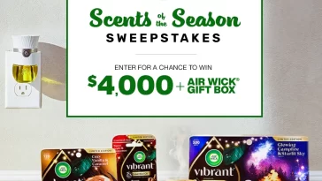 HGTV AirWick Scents of the Season Sweepstakes