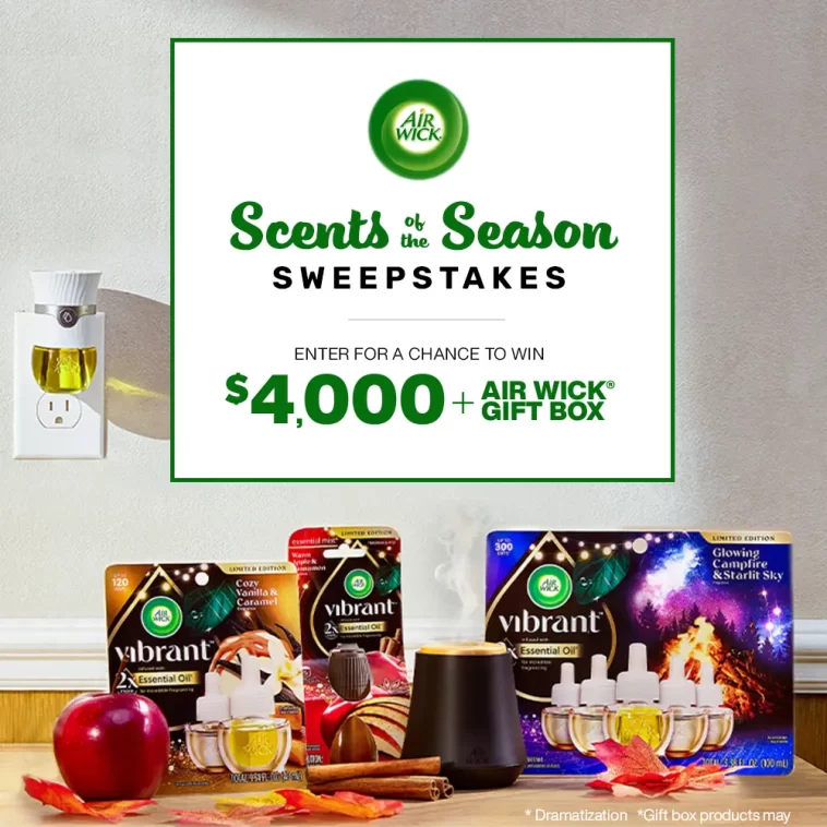 HGTV AirWick Scents of the Season Sweepstakes