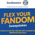 Southwest Flex Your Fandom Sweepstakes