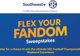 Southwest Flex Your Fandom Sweepstakes