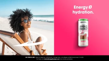 Amino Energy Cocoberry Breeze Sweepstakes