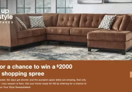 Ashley Furniture Spice Up Your Style Sweepstakes