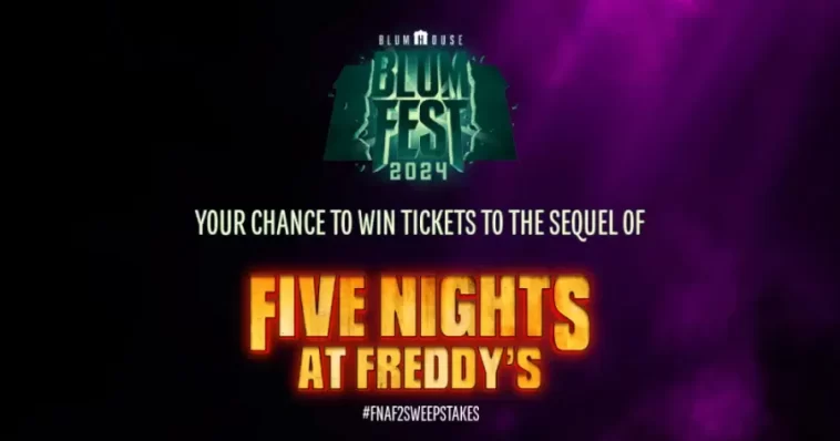 Blumhouse FNAF 2 Movie Sweepstakes