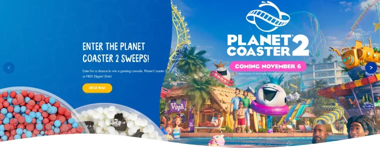 Dippin' Dots Planet Coaster 2 Sweepstakes