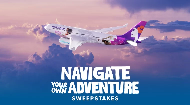 Hawaiian Airlines Moana 2 Sweepstakes