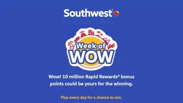 Southwest Wow Week Sweepstakes
